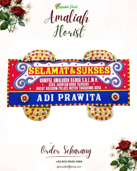 Papan Bunga Ucapan Selamat Candiyasan